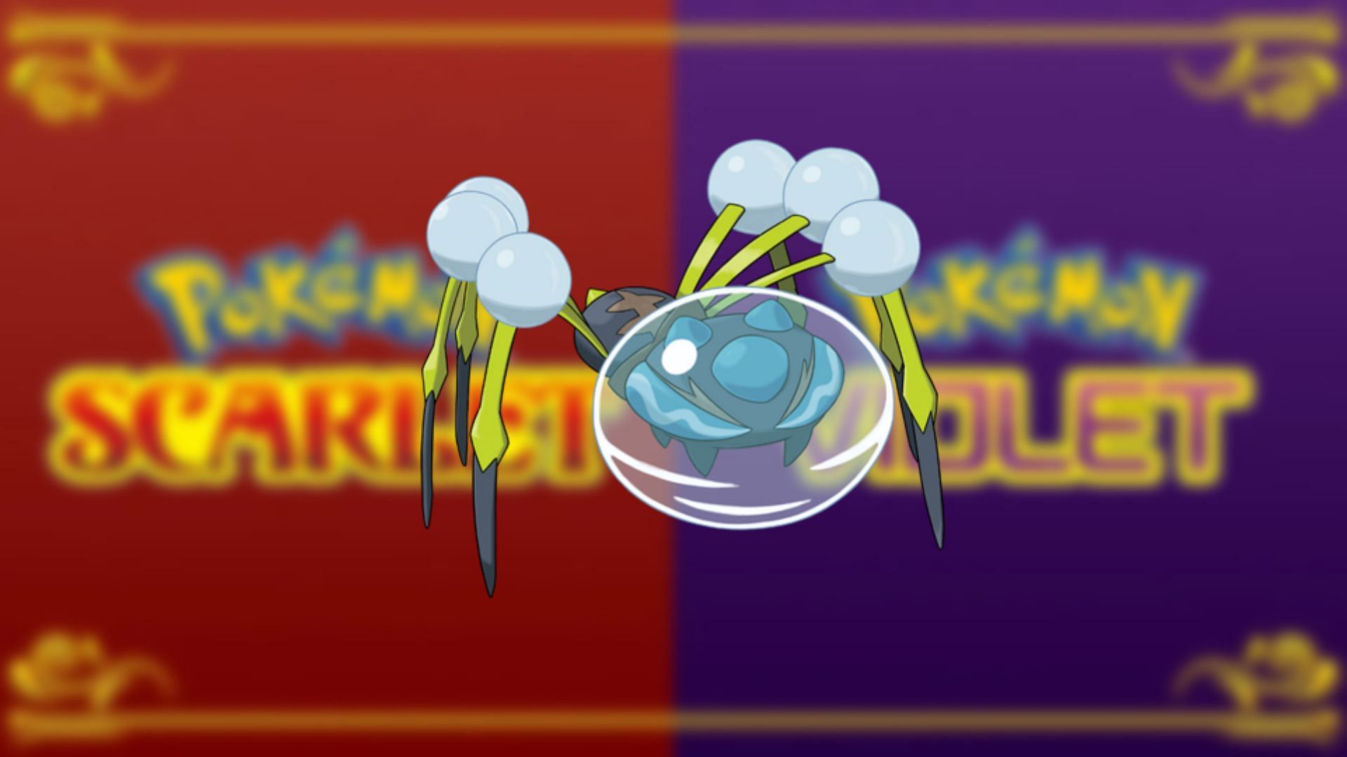 Araquanid is the best Sticky Web setter in the Pokemon Scarlet and Violet Singles meta right now (Image via The Pokemon Company)